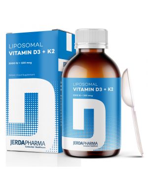 Vitamine D3 + K2 Liposomale pur - 250 ml - humaine